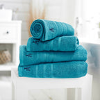 Lobster Creek Turquoise Kaleidoscope Towels