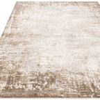 Kuza Border Beige Rug