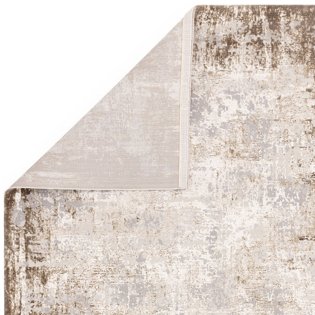 Kuza Border Beige Rug