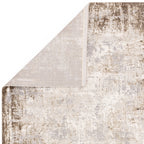 Kuza Border Beige Rug