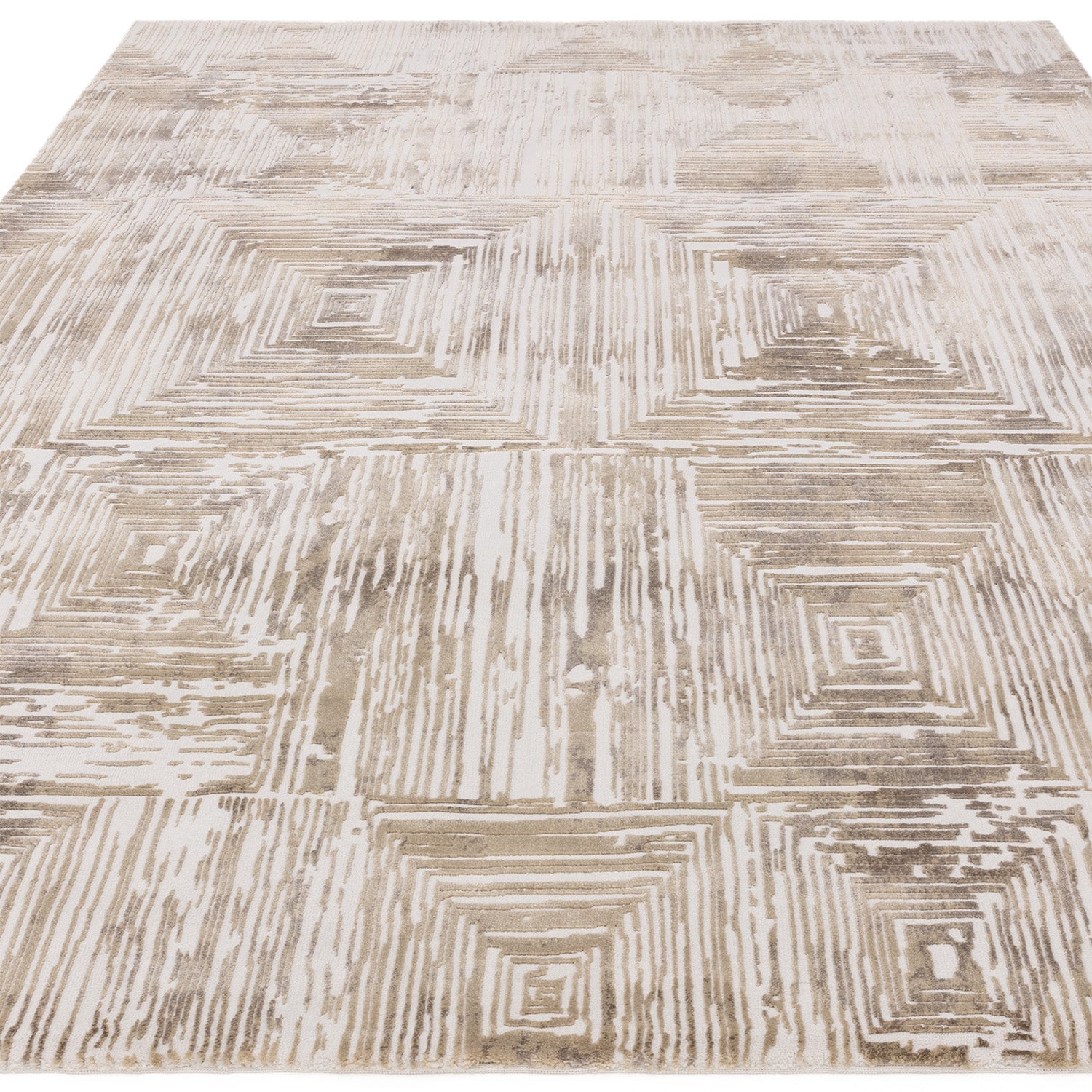Kuza Portrait Beige Rug