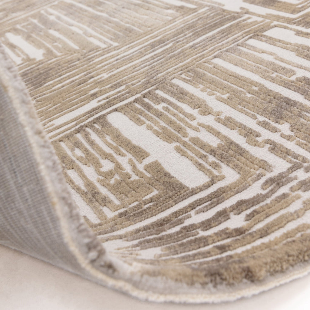 Kuza Portrait Beige Rug