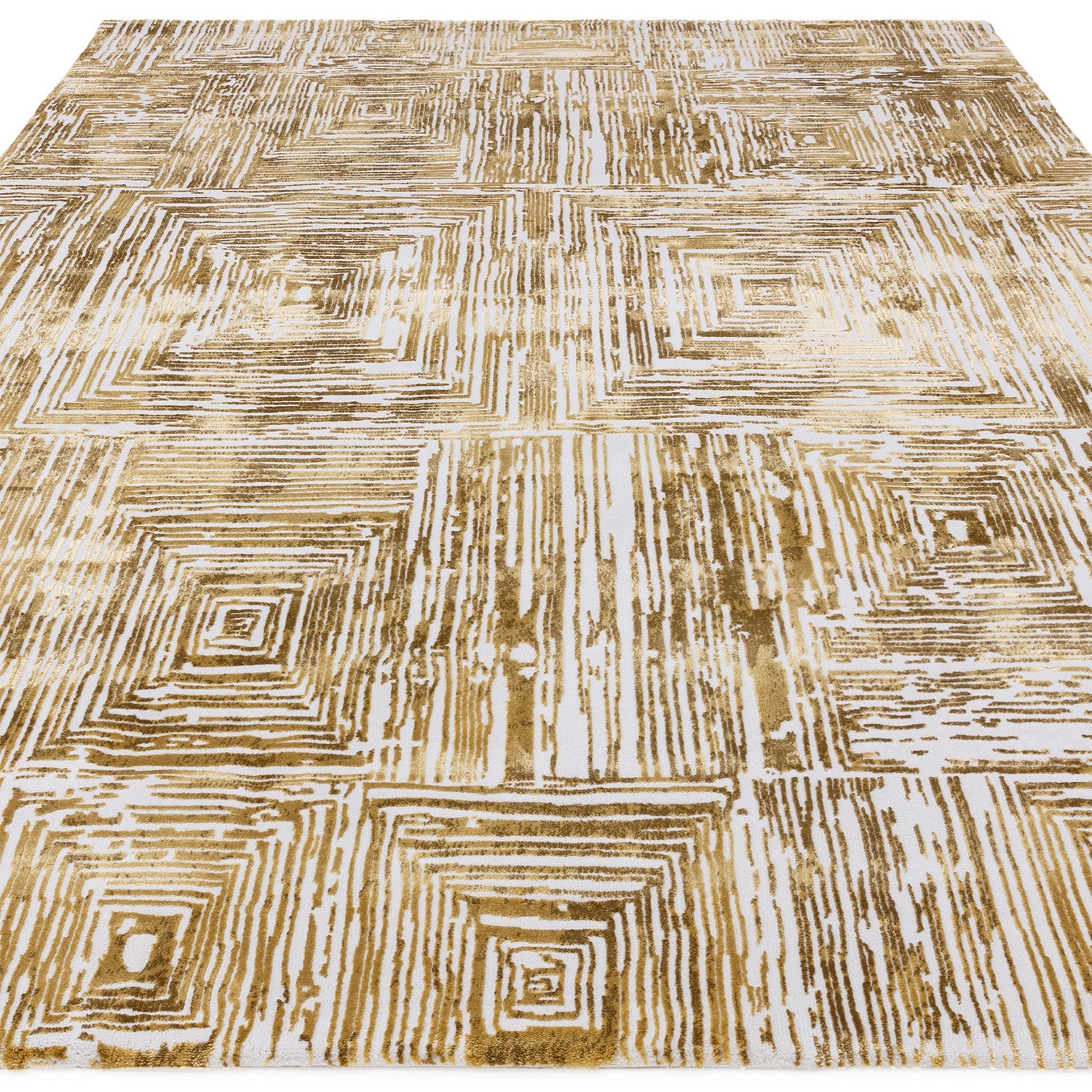 Kuza Portrait Gold Rug