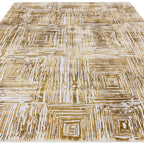 Kuza Portrait Gold Rug