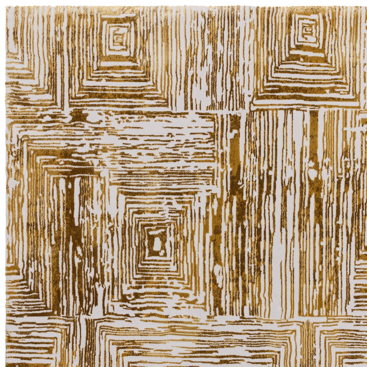 Kuza Portrait Gold Rug