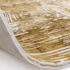 Kuza Portrait Gold Rug
