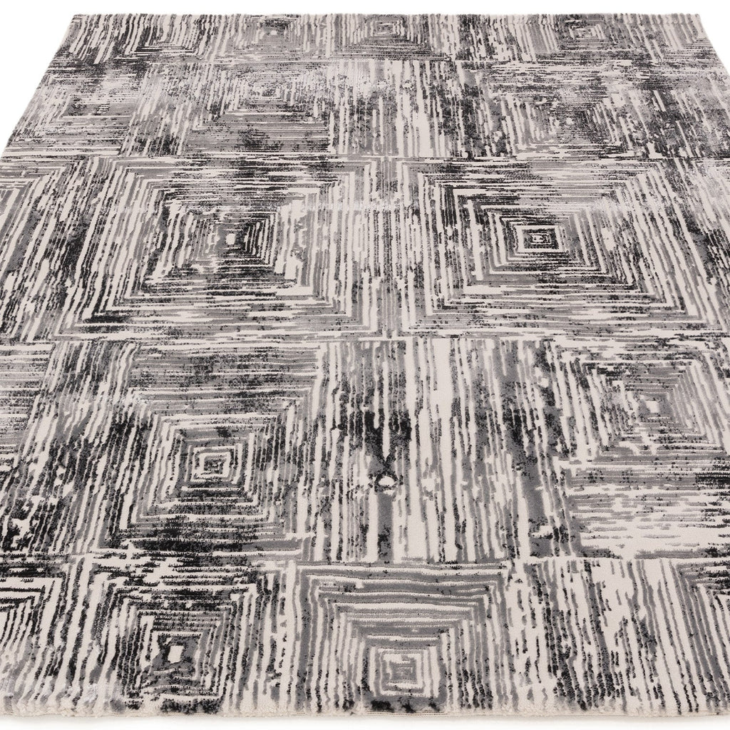 Kuza Portrait Grey Rug