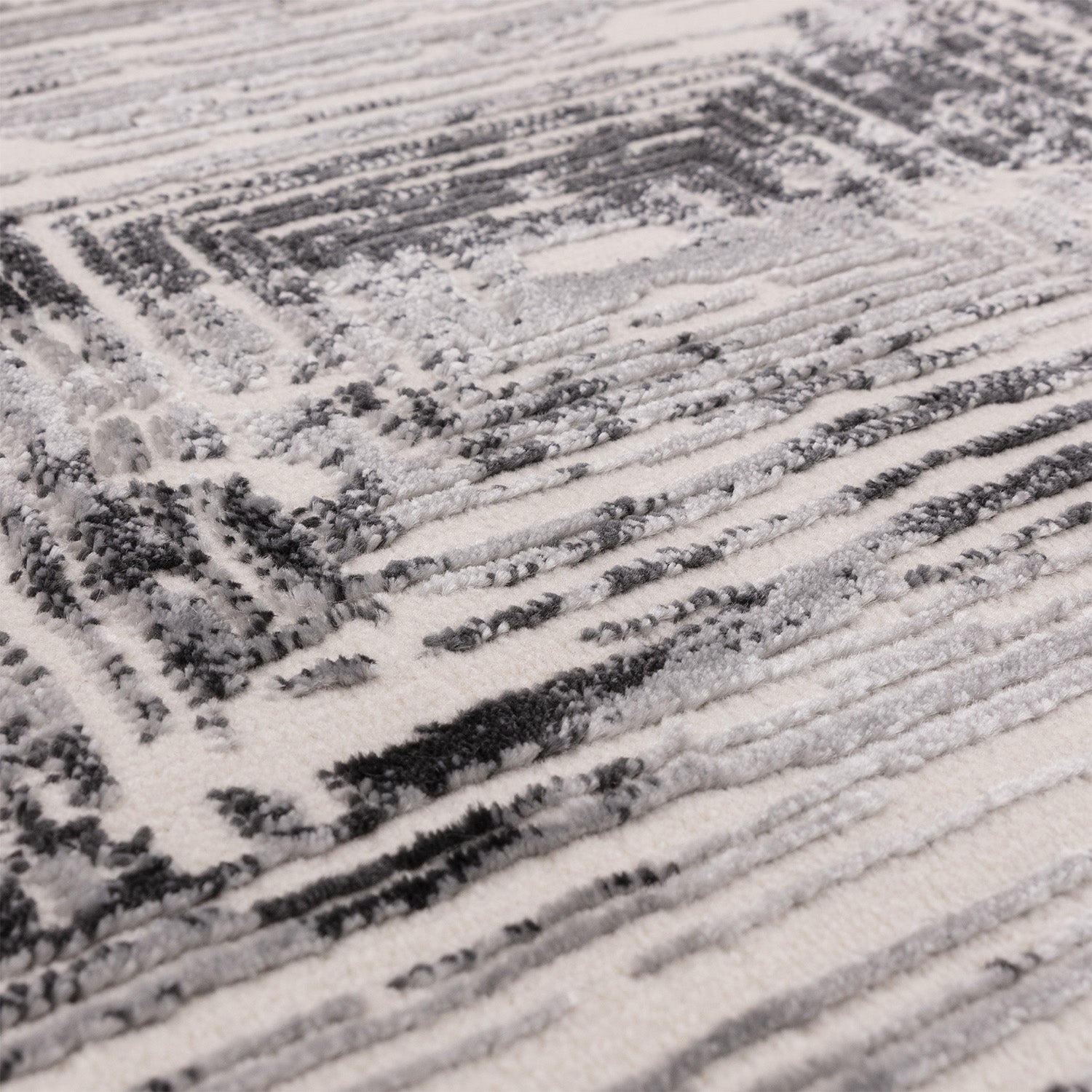 Kuza Portrait Grey Rug