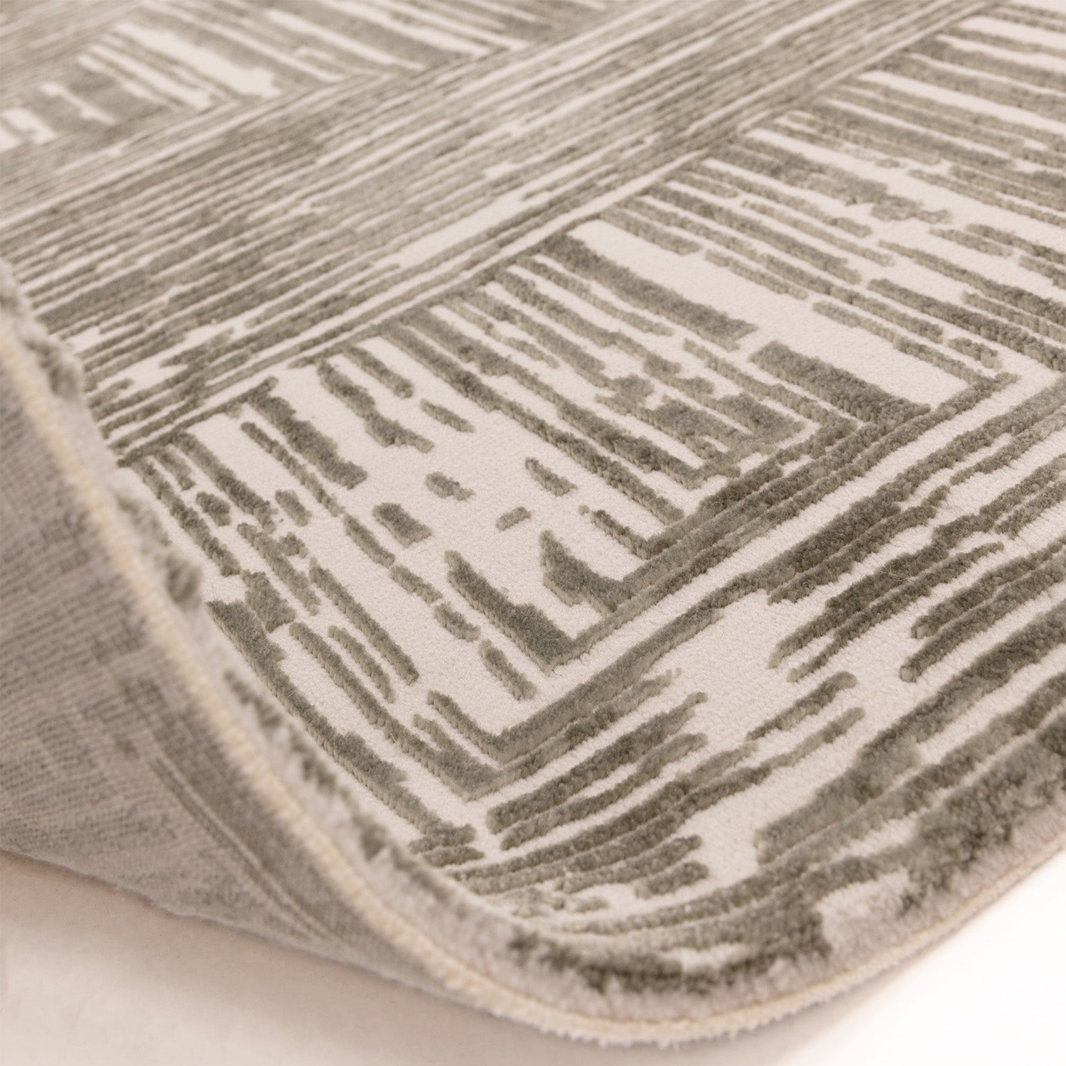 Kuza Portrait Khaki Rug