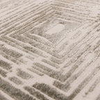 Kuza Portrait Khaki Rug