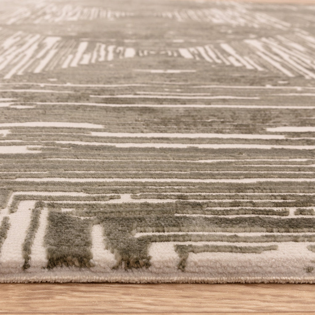 Kuza Portrait Khaki Rug