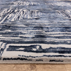 Kuza Portrait Navy Blue Rug