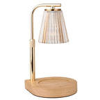 Candle/Wax Melt Warmer Lamp with Glass Shade