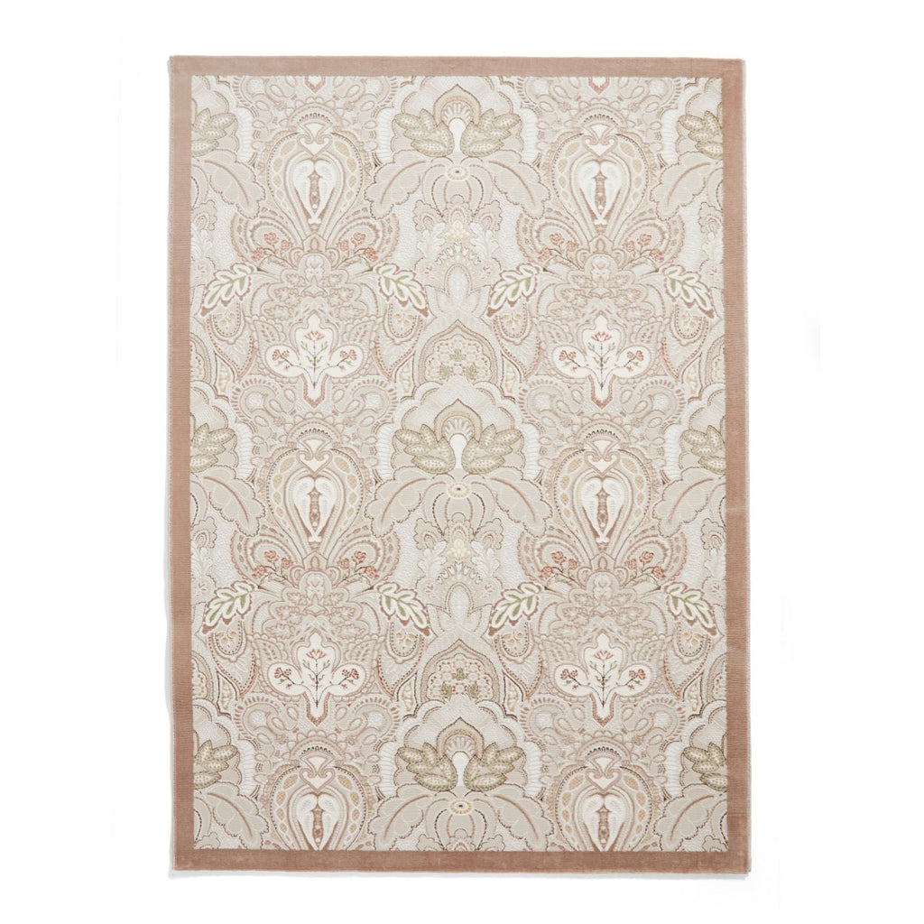 Laurence Llewelyn-Bowen Damask Bronze Rug