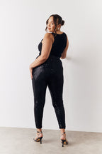 Black Premium Sequin Leggings