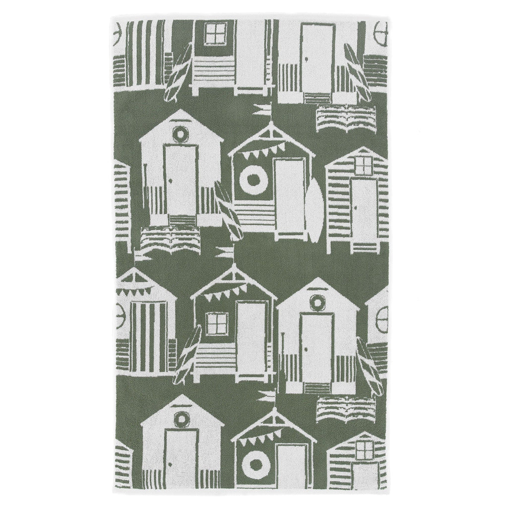 Lobster Creek Kings Parade Olive Green Towels