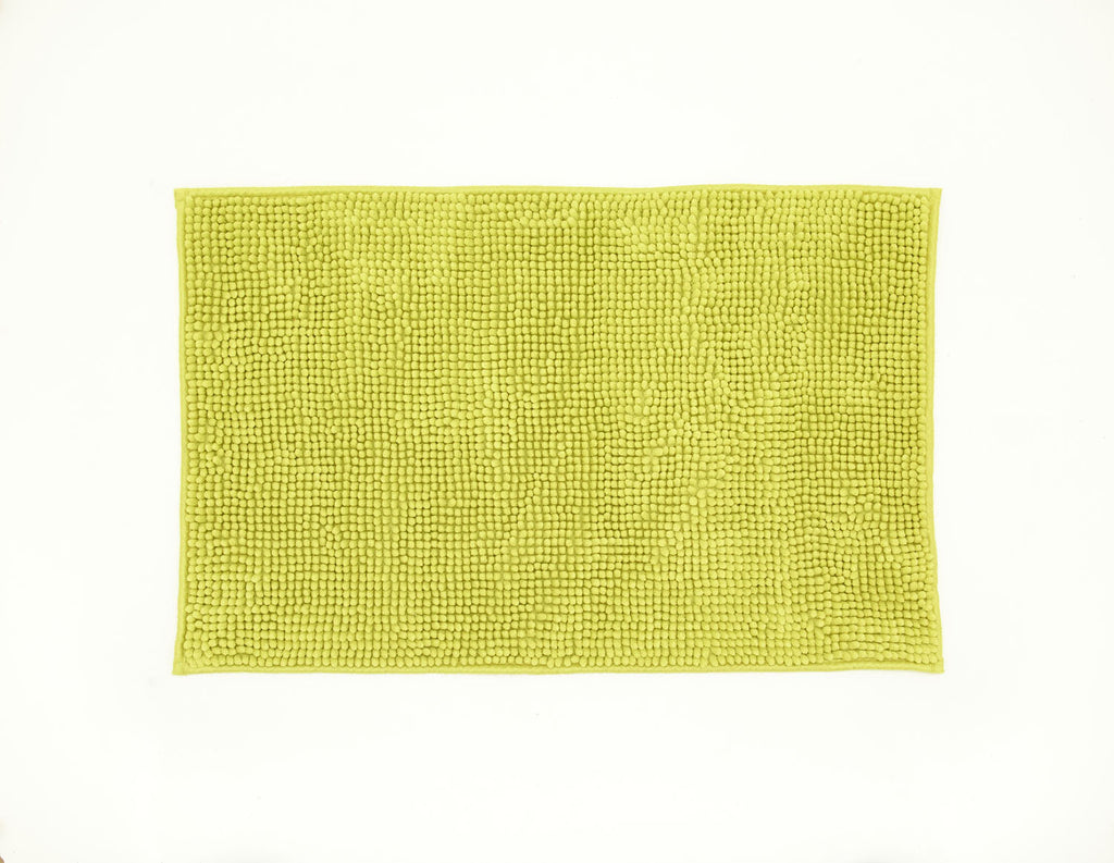Lobster Creek Lime Green Kaleidoscope Noodle Bath Mat