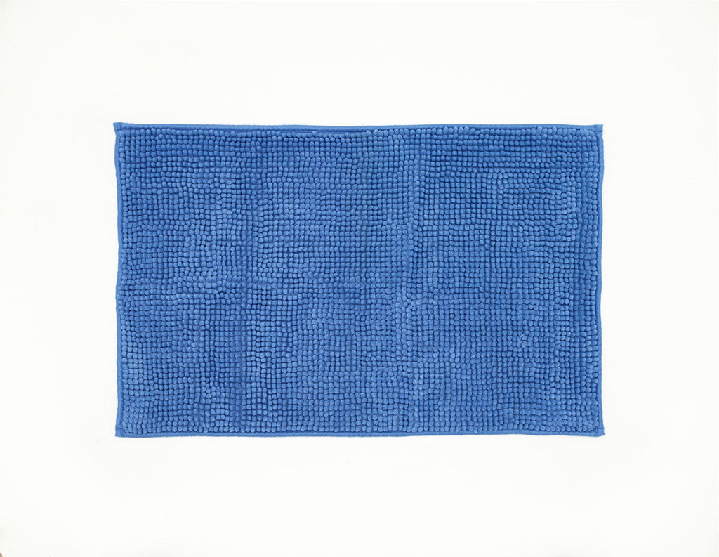Lobster Creek Royal Blue Kaleidoscope Noodle Bath Mat