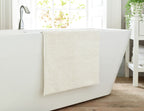 Lobster Creek Kaleidoscope White Noodle Bath Mat