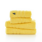 Lobster Creek Yellow Kaleidoscope Towels