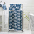 Lobster Creek Small Fish Blue/White Towels