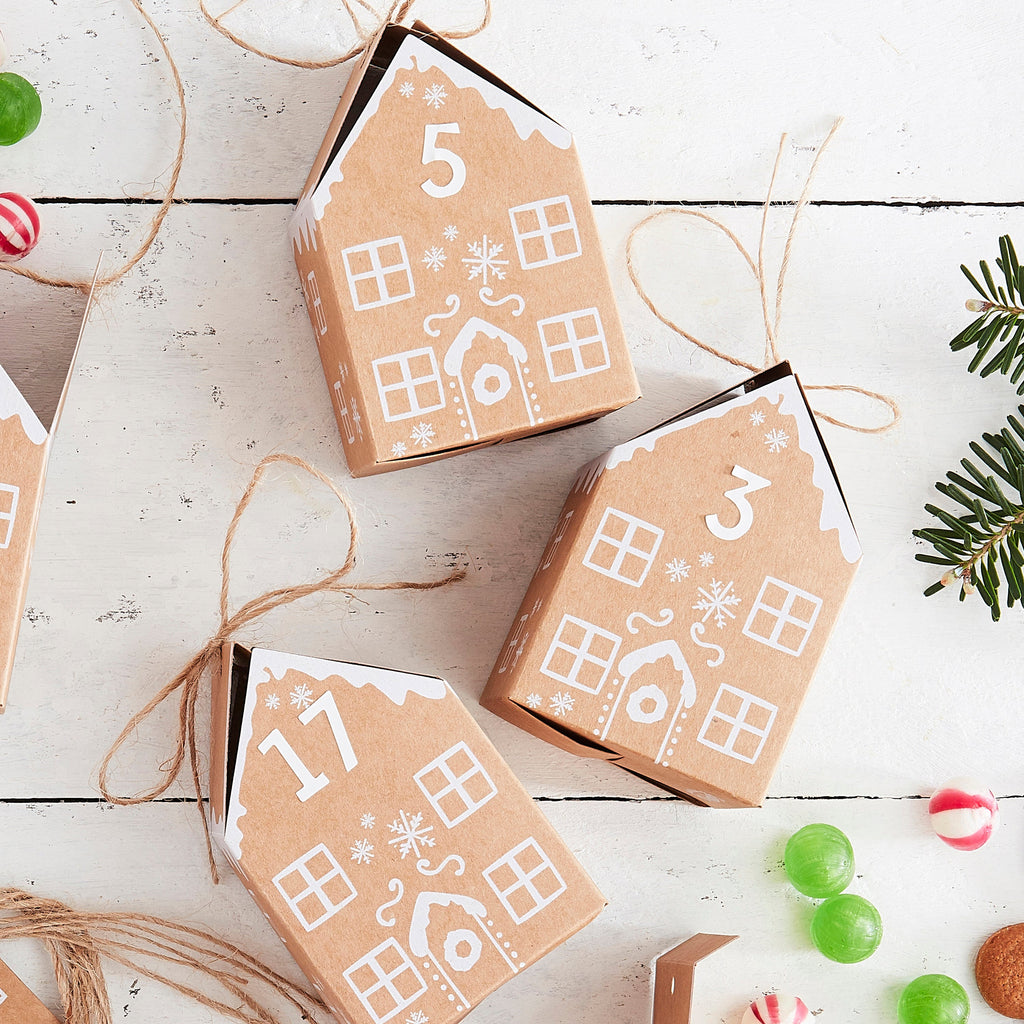 Gingerbread House Make Your Own Advent Calendar- 5 Inner Pack