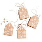 Gingerbread House Make Your Own Advent Calendar