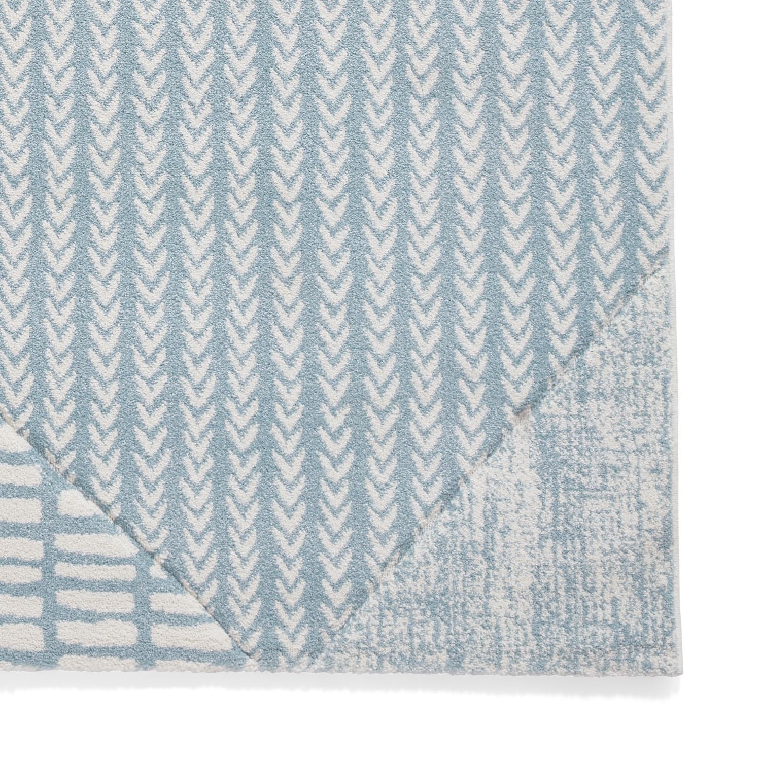 Catherine Lansfield Larsson Blue Rug