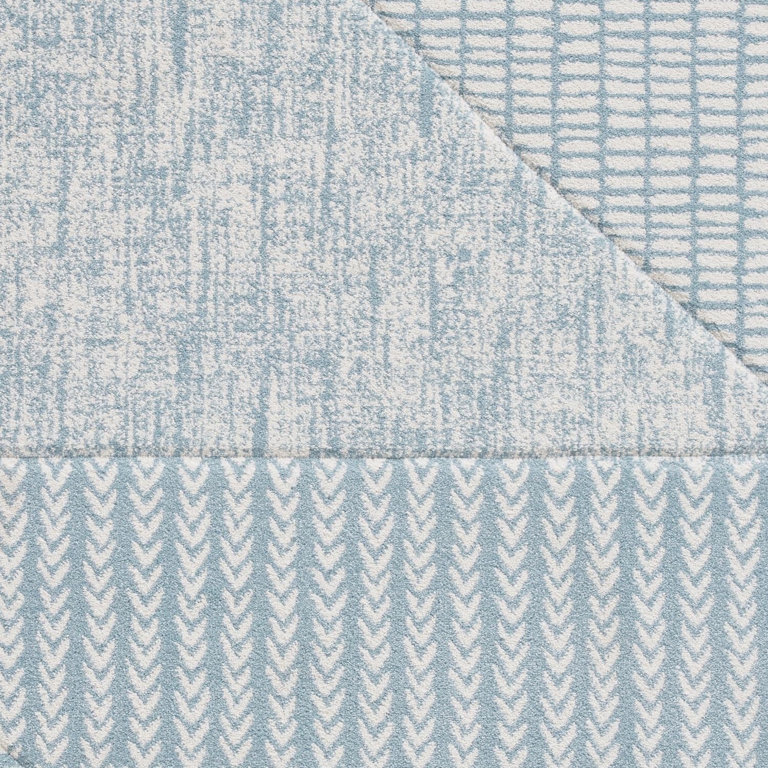 Catherine Lansfield Larsson Blue Rug