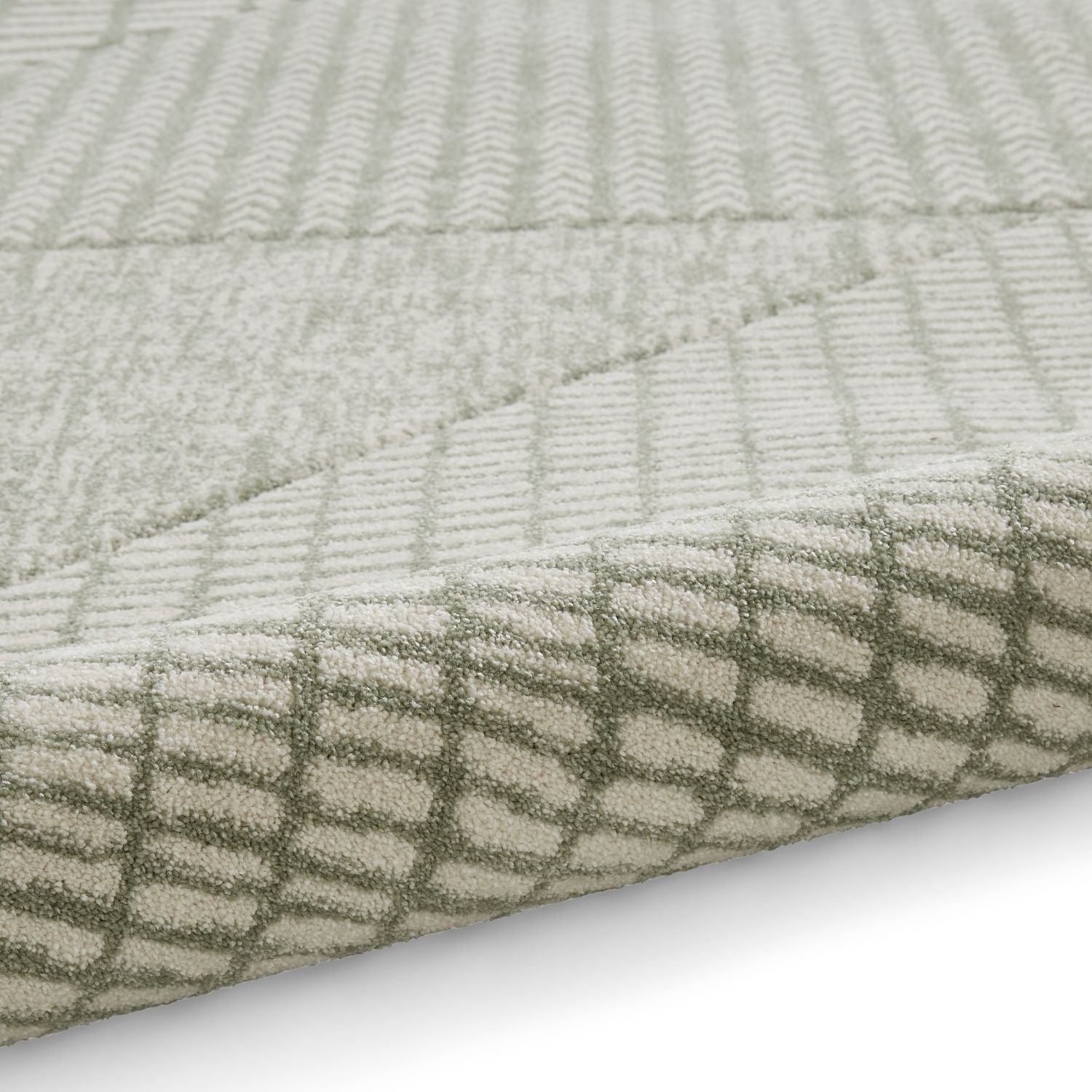 Catherine Lansfield Larsson Sage Green Rug
