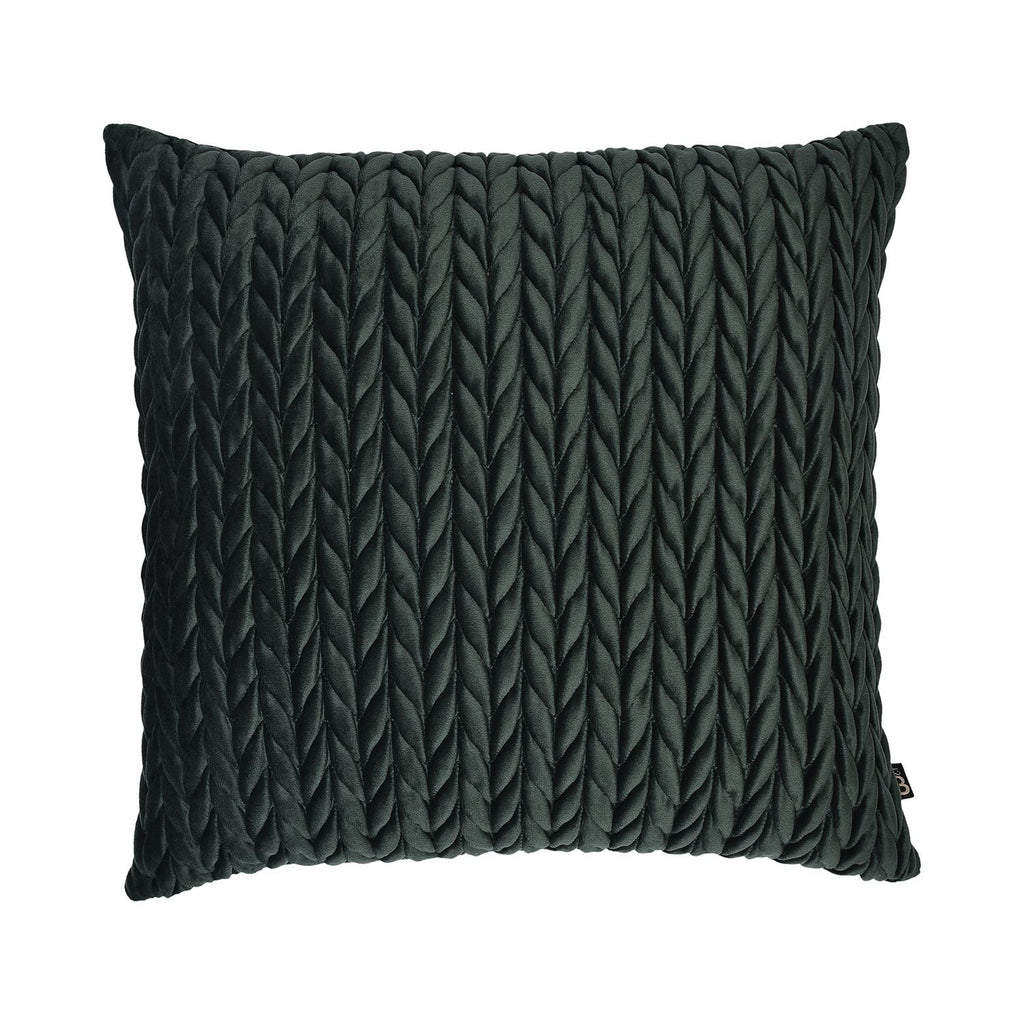 Laurence Llewelyn-Bowen Amory Bottle Green Cushion (43cm x 43cm)