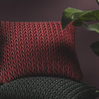 Laurence Llewelyn-Bowen Amory Claret Cushion (43cm x 43cm)