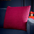 Laurence Llewelyn-Bowen Amory Fuchsia Cushion (43cm x 43cm)