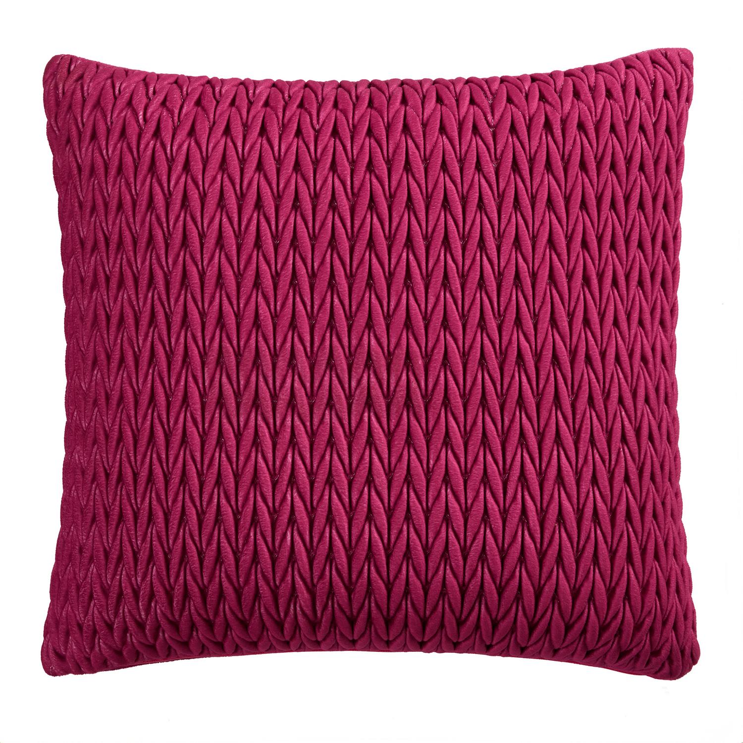 Laurence Llewelyn-Bowen Amory Fuchsia Cushion (43cm x 43cm)