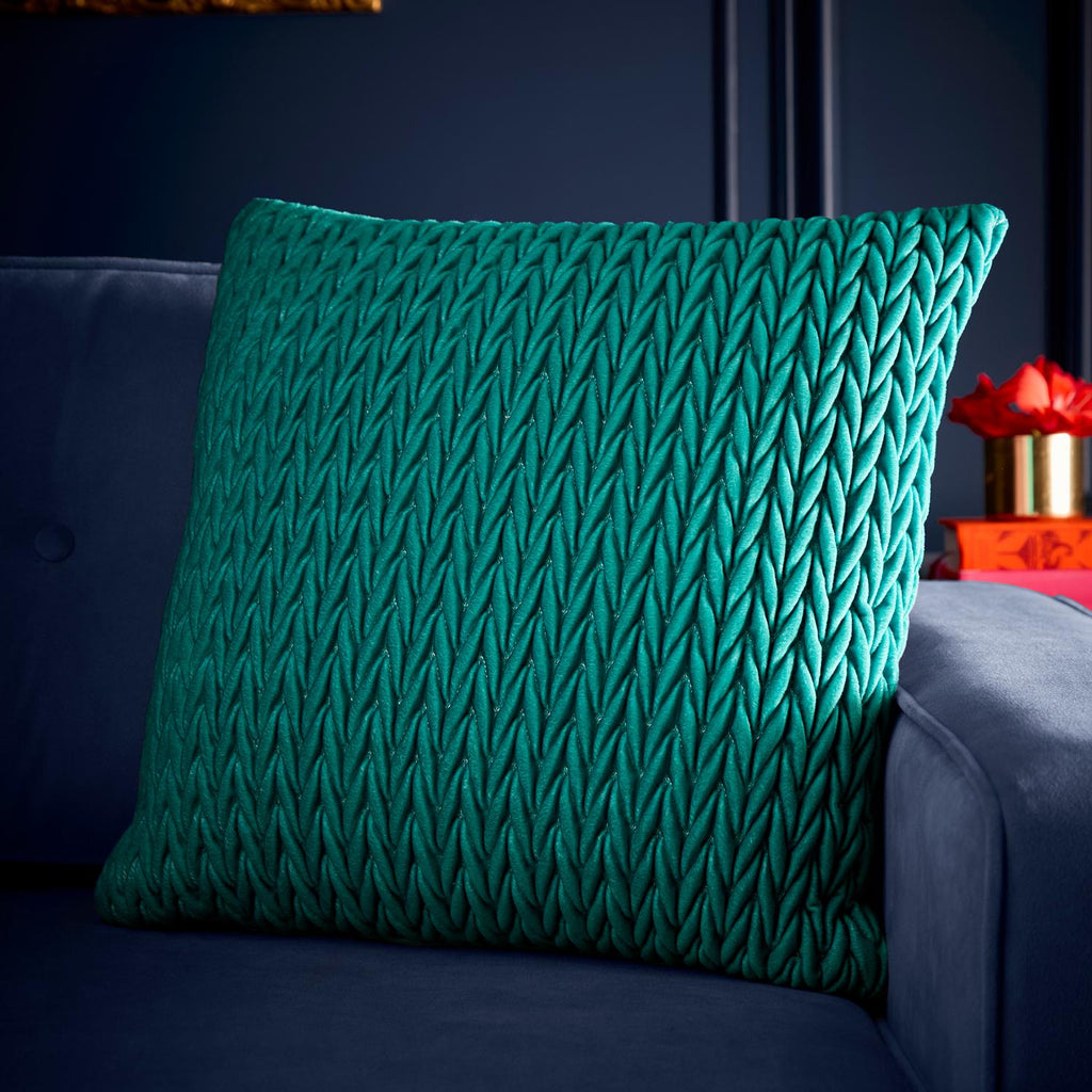 Laurence Llewelyn-Bowen Amory Jade Cushion (43cm x 43cm)