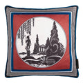 Laurence Llewelyn-Bowen Velvet Arcadia Reversible Red Cushion (43cm x 43cm)