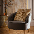 Laurence Llewelyn-Bowen Atlas Gold Large Cushion (55cm x 55cm)