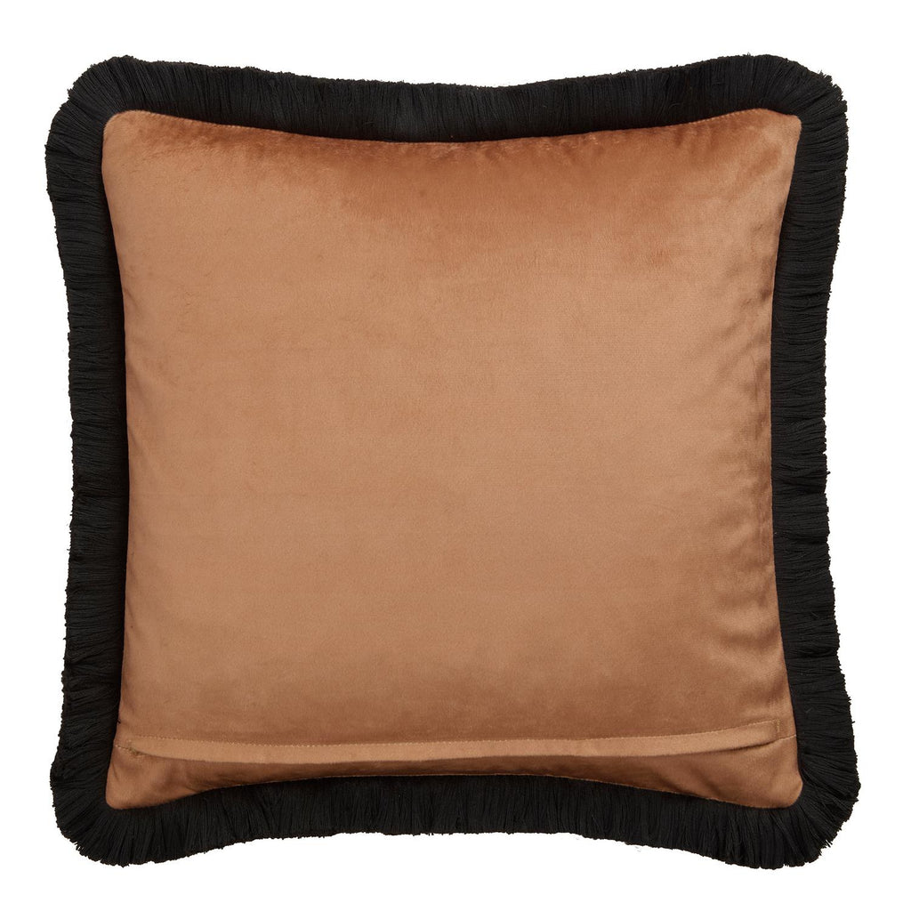 Laurence Llewelyn-Bowen Josephine Gold Velvet Cushion (43cm x 43cm)