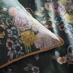 Laurence Llewelyn-Bowen Tuscan Holiday Green Cotton Sateen Duvet Set
