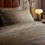 Laurence Llewelyn-Bowen Venus Grace Natural Jacquard Duvet Set