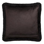 Laurence Llewelyn-Bowen Velvet Vista Monochrome Cushion (43cm x 43cm)