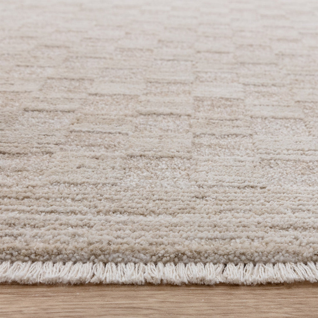 Laurent LA01 Boho Abstract Beige Rug