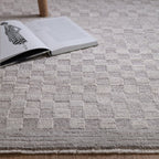 Laurent LA02 Boho Abstract Grey Rug