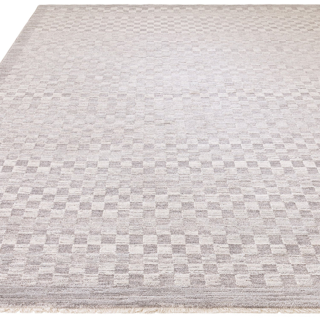 Laurent LA02 Boho Abstract Grey Rug
