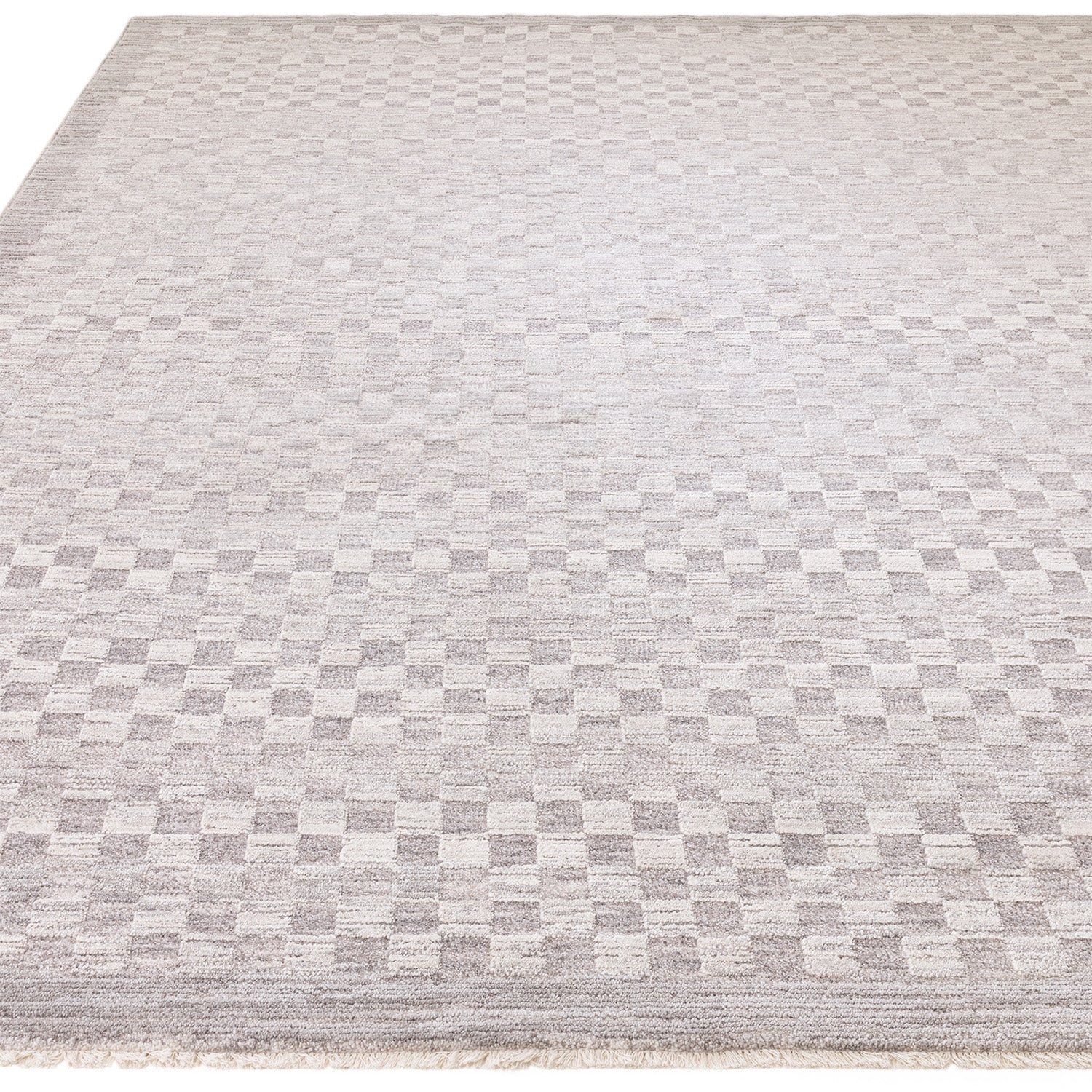Laurent LA02 Boho Abstract Grey Rug