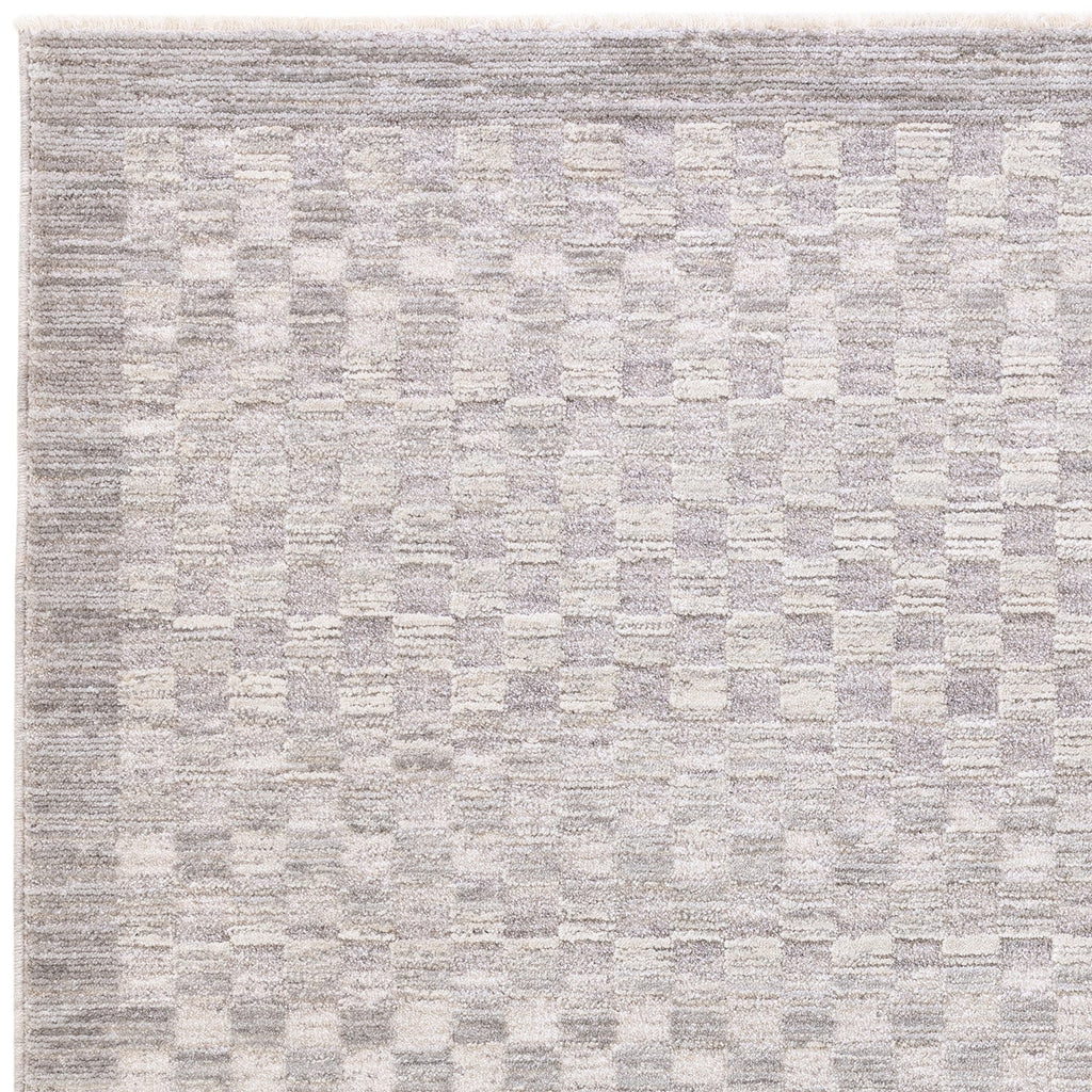 Laurent LA02 Boho Abstract Grey Rug