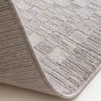 Laurent LA02 Boho Abstract Grey Rug