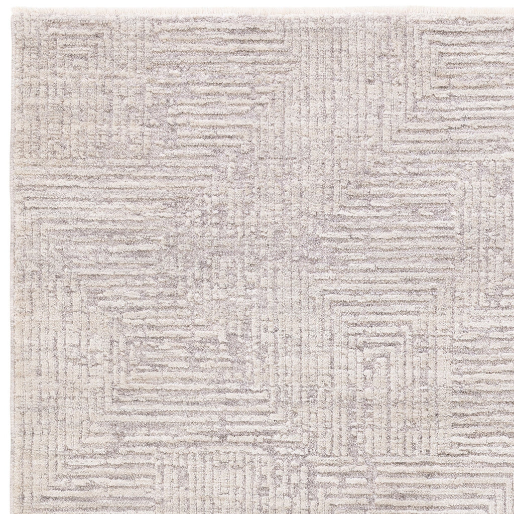 Laurent LA05 Boho Geometric Grey Rug