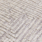 Laurent LA05 Boho Geometric Grey Rug