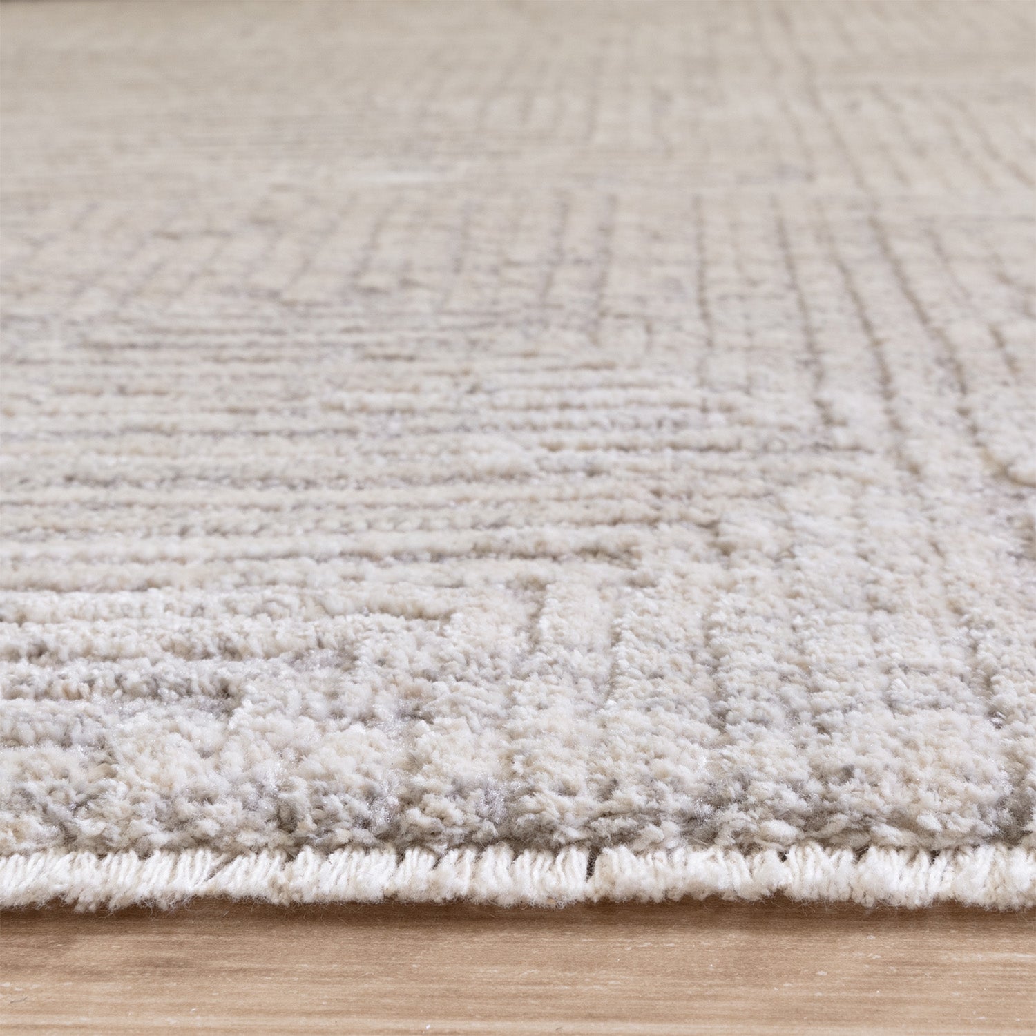 Laurent LA05 Boho Geometric Grey Rug